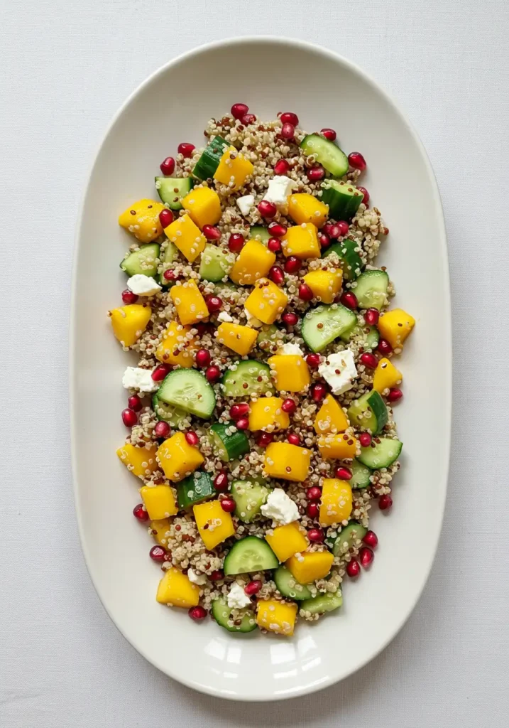 salade-quinoa-feta-concombre-mangue-grenade