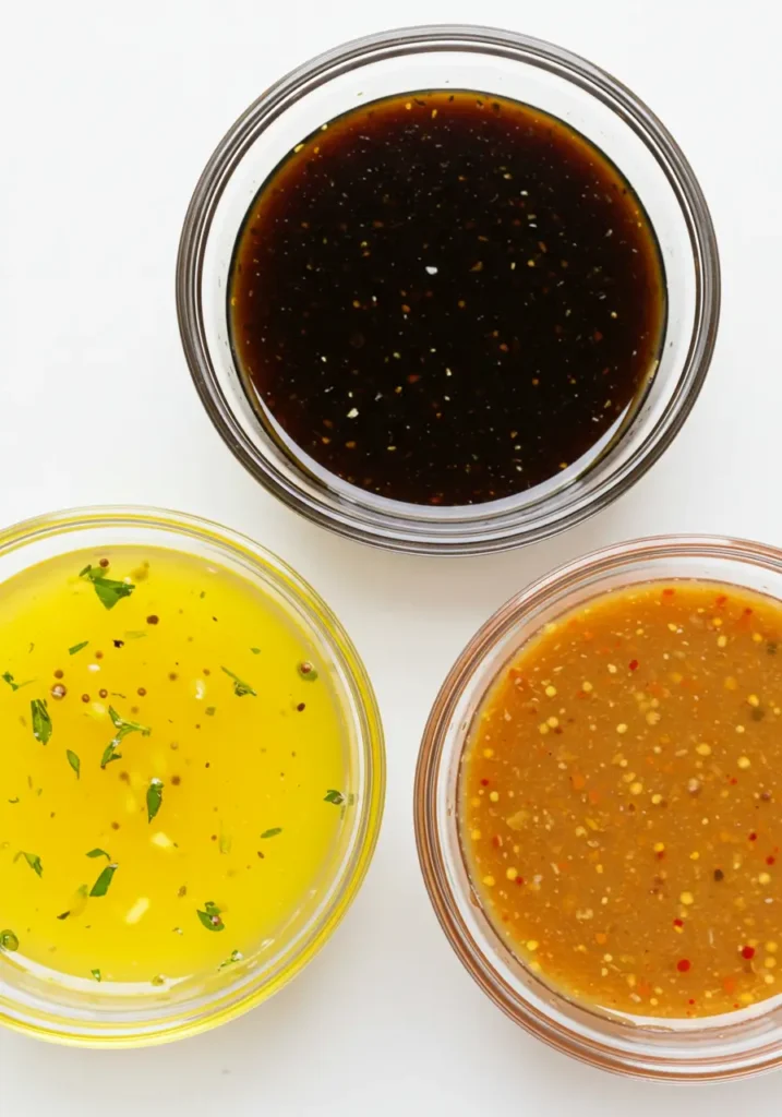 Vinaigrettes maison pour salade quinoa et avocat