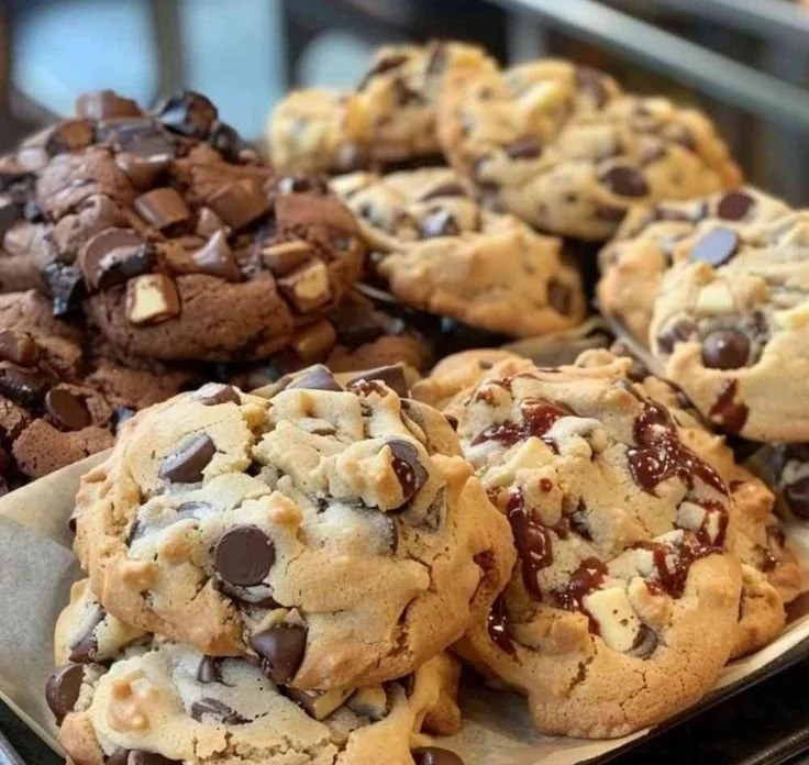 Cookies de Levain Bakery, croustillantes et moelleuses, parfaites pour les gourmands.