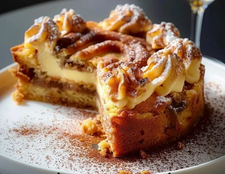 Gâteau de Grand-mère au Café et Cannelle, une délicieuse recette traditionnelle.