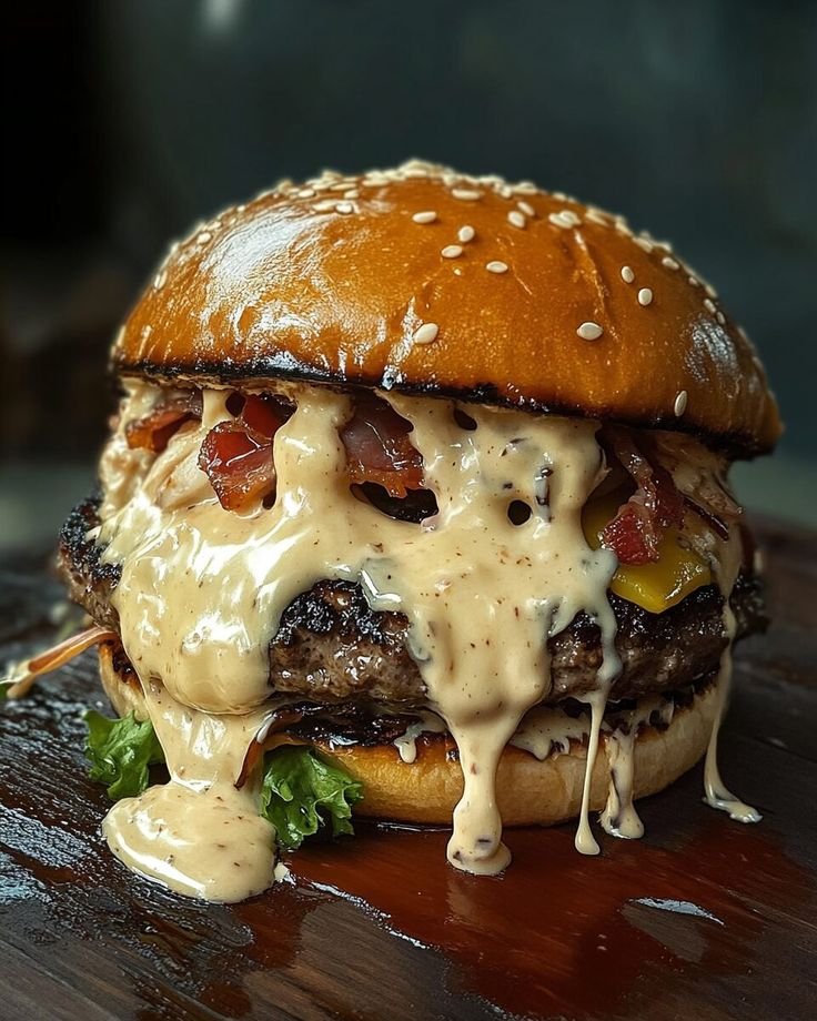 Burgers Smash avec Sauce Baconnaise