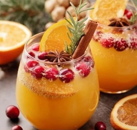 Recette de Punch de Noël festif avec des épices et des fruits.