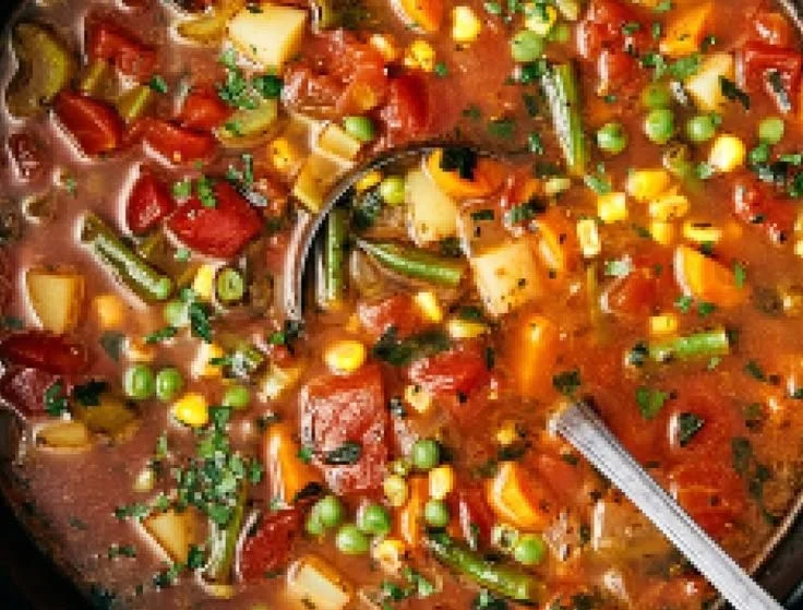 Soupe de légumes facile