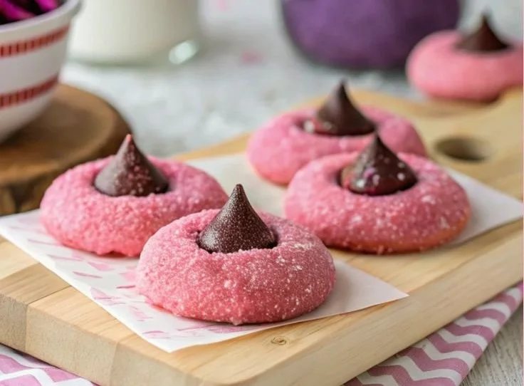 Strawberry Kiss Cookies