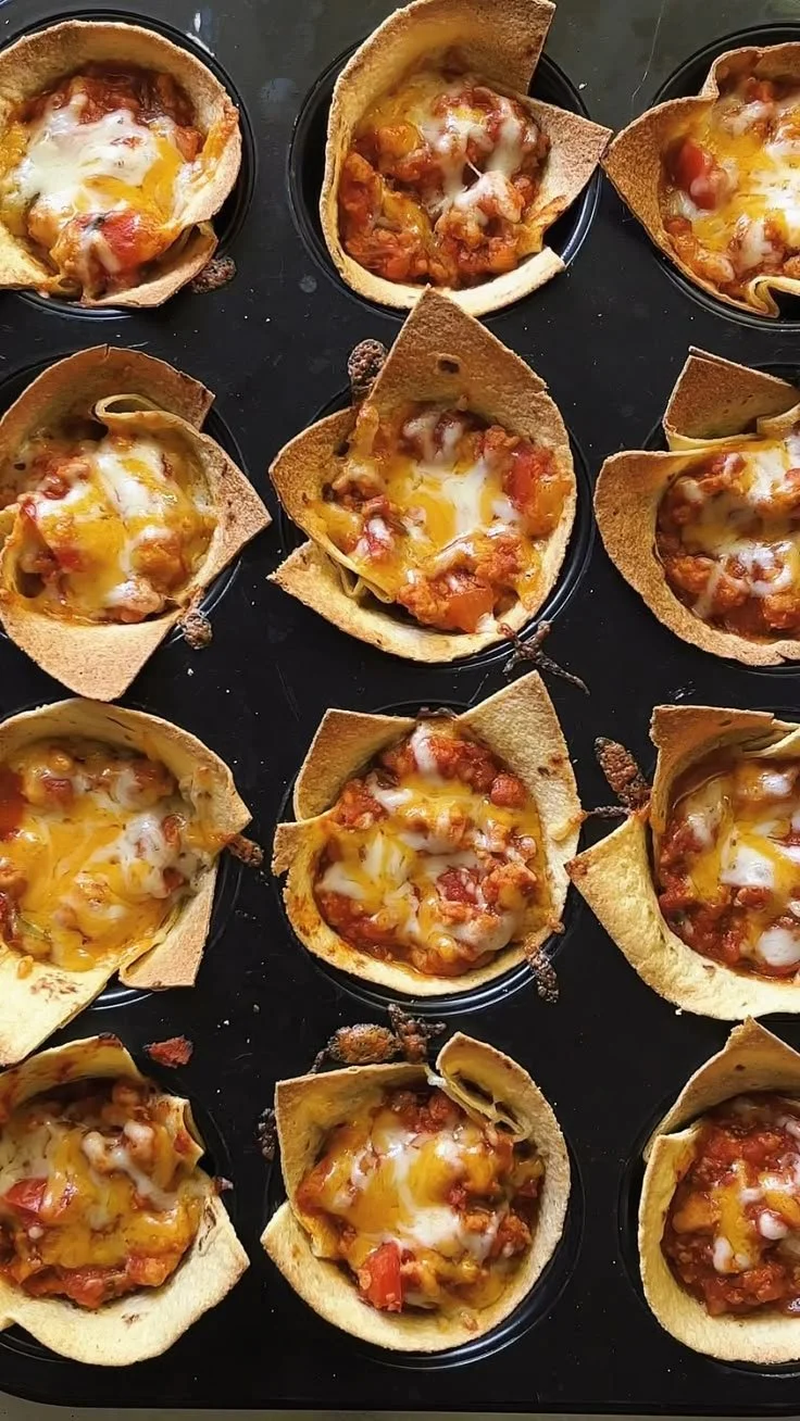 Taco muffins